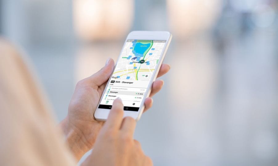 Kolumbus mobilapp Kolumbus app for sanntid
