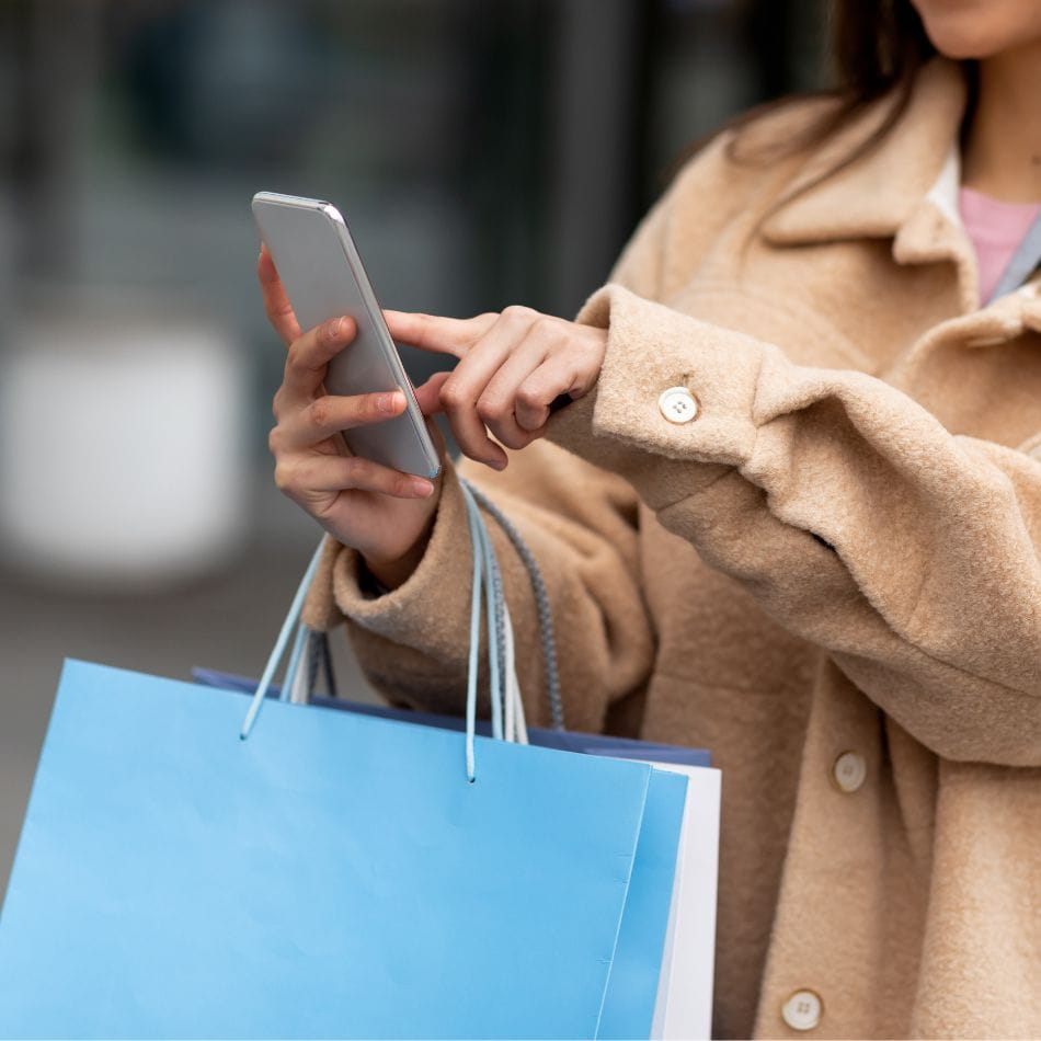 Nettbutikk (2) Nettshopping på telefon