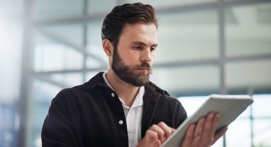 Arbeider som jobber i QMS system